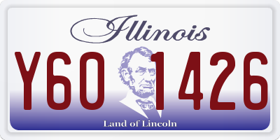 IL license plate Y601426