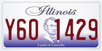 IL license plate Y601429
