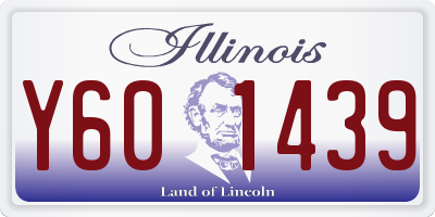 IL license plate Y601439
