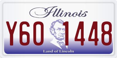 IL license plate Y601448
