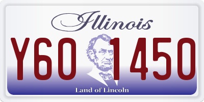 IL license plate Y601450