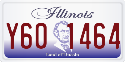 IL license plate Y601464