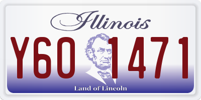 IL license plate Y601471