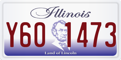 IL license plate Y601473