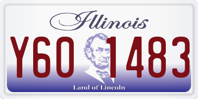 IL license plate Y601483