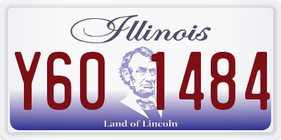 IL license plate Y601484