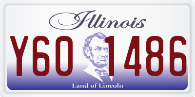 IL license plate Y601486