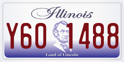 IL license plate Y601488