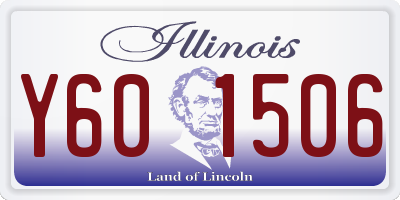 IL license plate Y601506