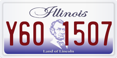 IL license plate Y601507