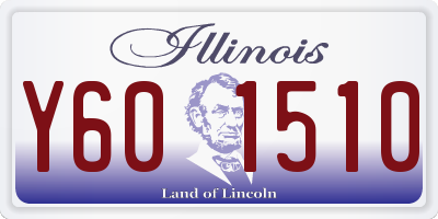 IL license plate Y601510