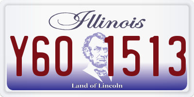 IL license plate Y601513