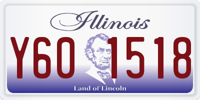 IL license plate Y601518
