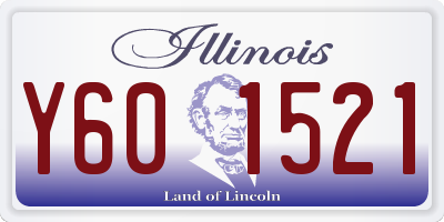 IL license plate Y601521