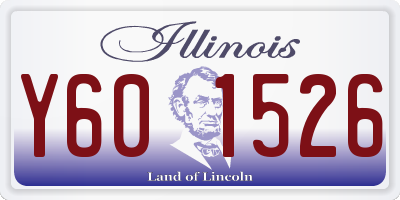 IL license plate Y601526