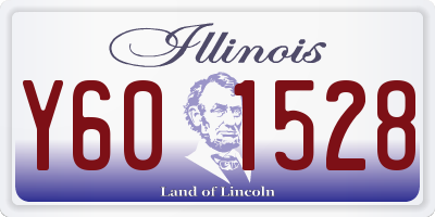 IL license plate Y601528