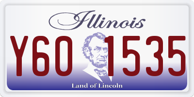 IL license plate Y601535