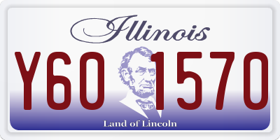IL license plate Y601570