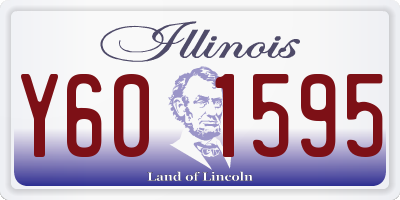 IL license plate Y601595