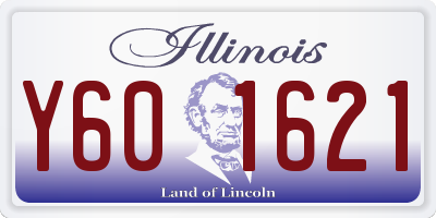 IL license plate Y601621