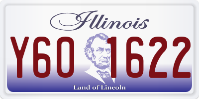 IL license plate Y601622