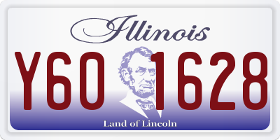 IL license plate Y601628
