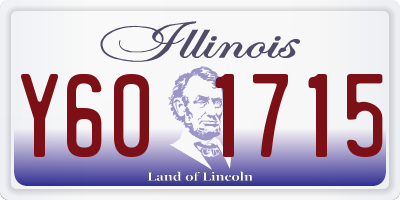 IL license plate Y601715