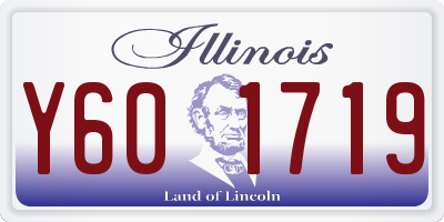 IL license plate Y601719