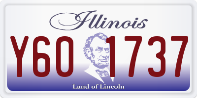 IL license plate Y601737