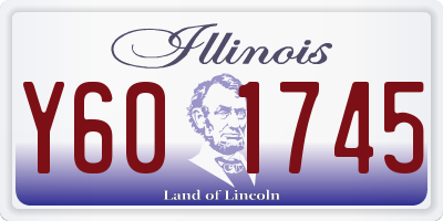 IL license plate Y601745