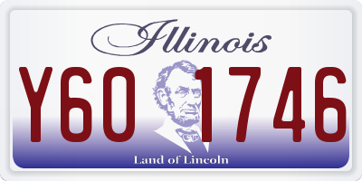 IL license plate Y601746