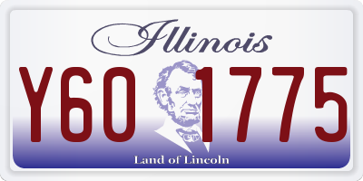 IL license plate Y601775