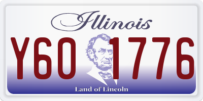 IL license plate Y601776
