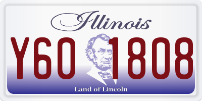 IL license plate Y601808