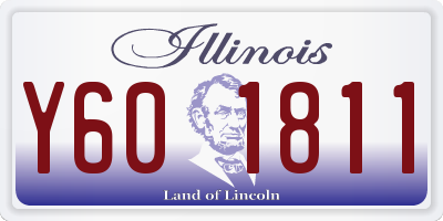 IL license plate Y601811
