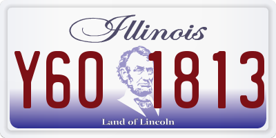 IL license plate Y601813