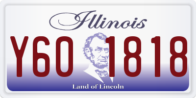 IL license plate Y601818