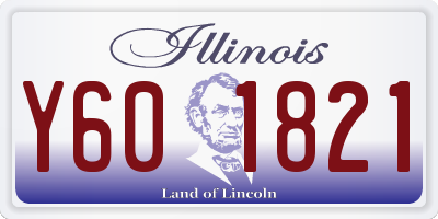 IL license plate Y601821