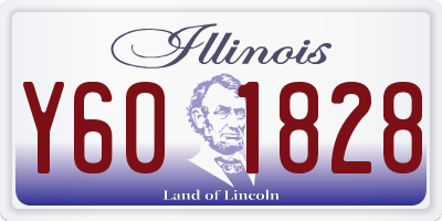 IL license plate Y601828