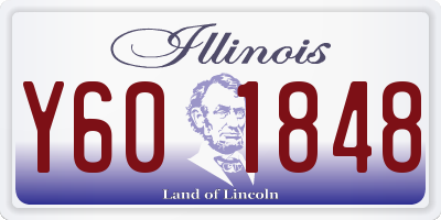 IL license plate Y601848