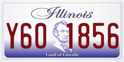 IL license plate Y601856