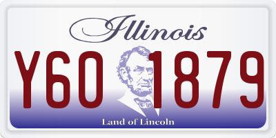 IL license plate Y601879