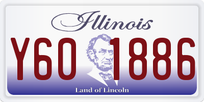 IL license plate Y601886