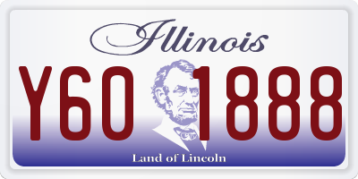 IL license plate Y601888