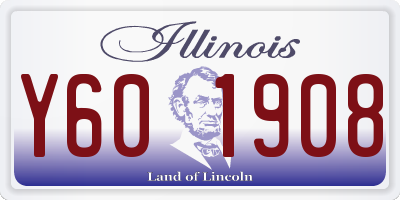 IL license plate Y601908