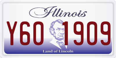 IL license plate Y601909