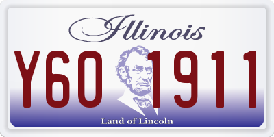 IL license plate Y601911