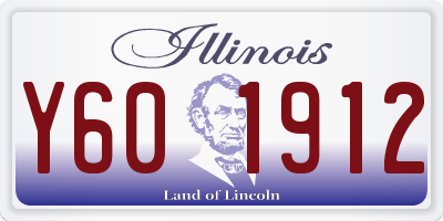 IL license plate Y601912