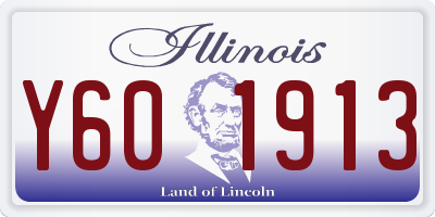 IL license plate Y601913