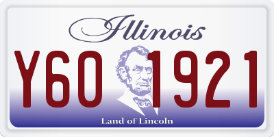 IL license plate Y601921